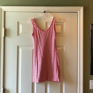 Cotton striped summer dress size small